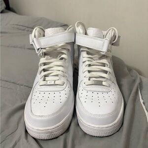 Nike Men's White High-Top Sneakers